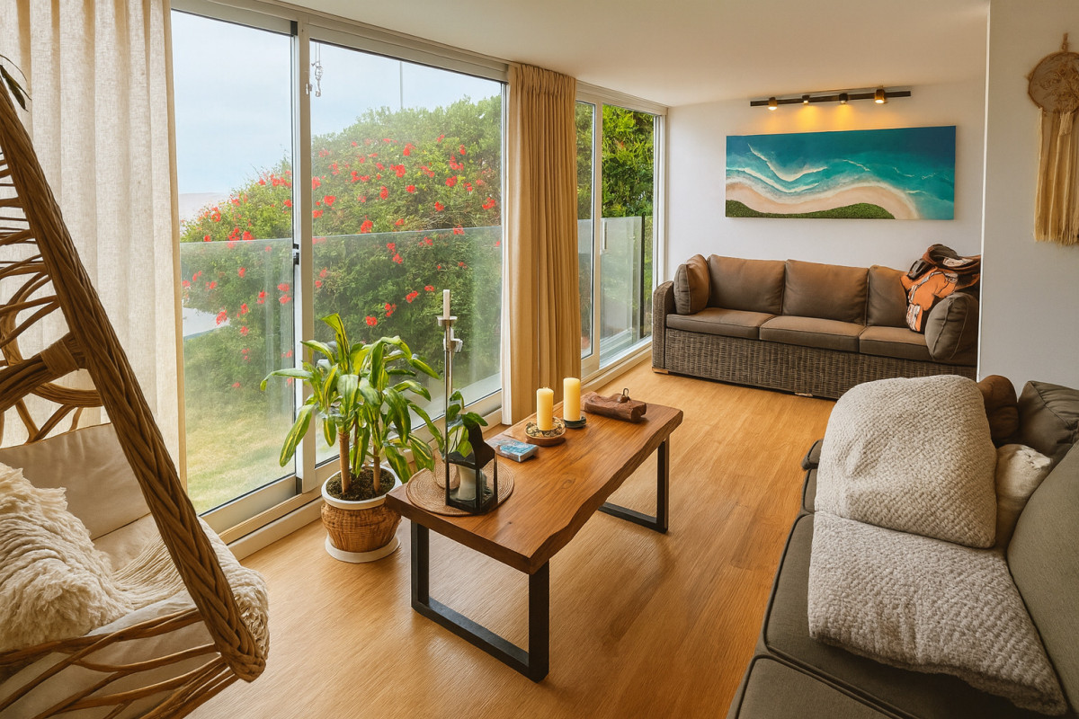 Casa ID.498 - Casa frente al mar en la Península - 5 suites, piscina y parrillero techado