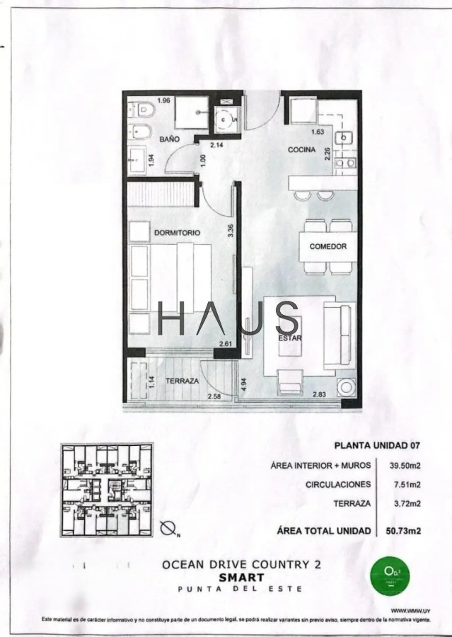 Apartamento ID.693 - Traspaso de inversión en Roosevelt
