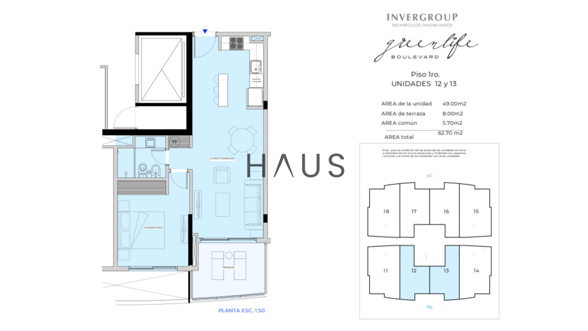 Apartamento ID.443 - Preventa apartamento 1 dormitorio  - Greenlife Boulevard, Punta del Este