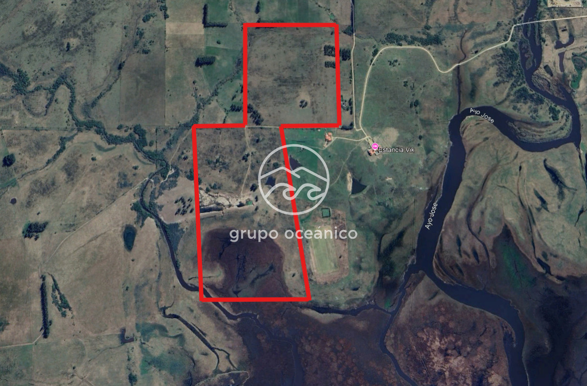 Campo Ref.88 - Campo 91 há sobre Laguna de José Ignacio