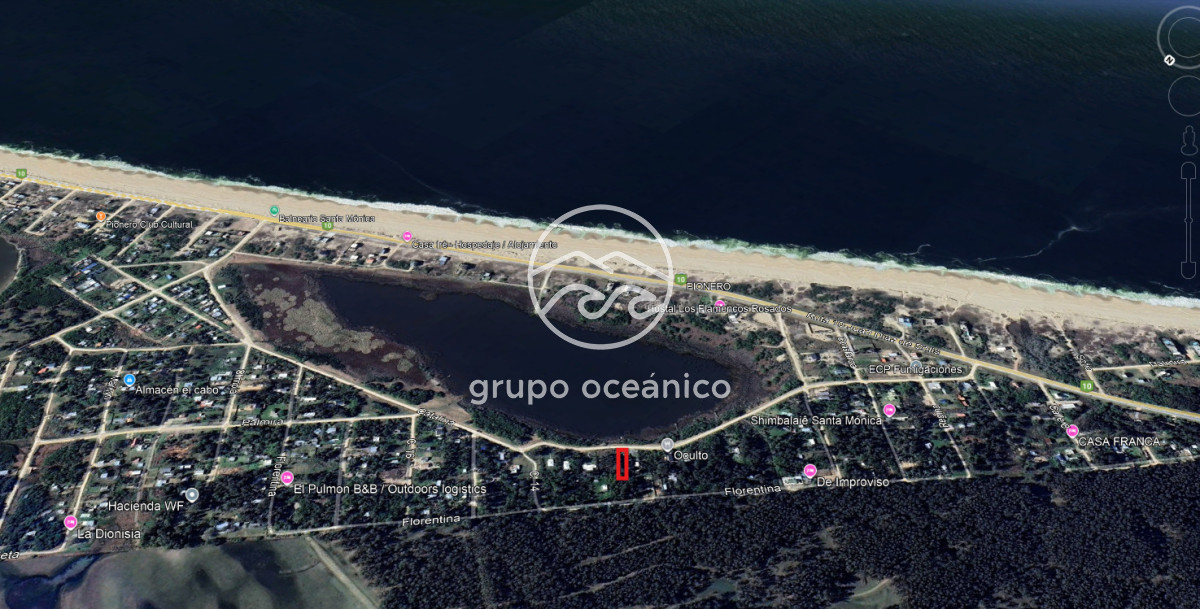 Terreno ID.1 - Venta Terreno en Santa Mónica primera línea a Laguna de los Flamencos Rosados