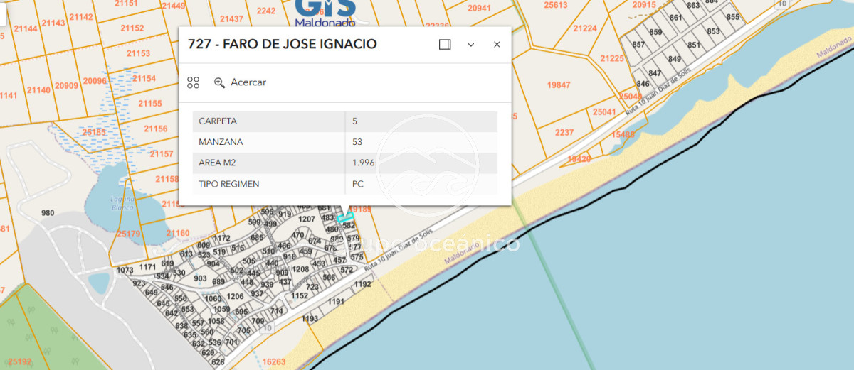 Terreno ID.51 - Terreno Arenas de José Ignacio con vista al mar