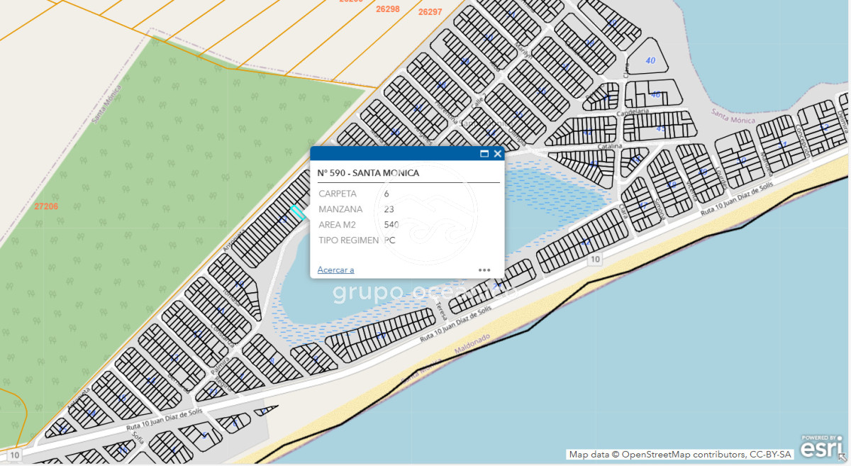Terreno ID.1 - Venta Terreno en Santa Mónica primera línea a Laguna de los Flamencos Rosados