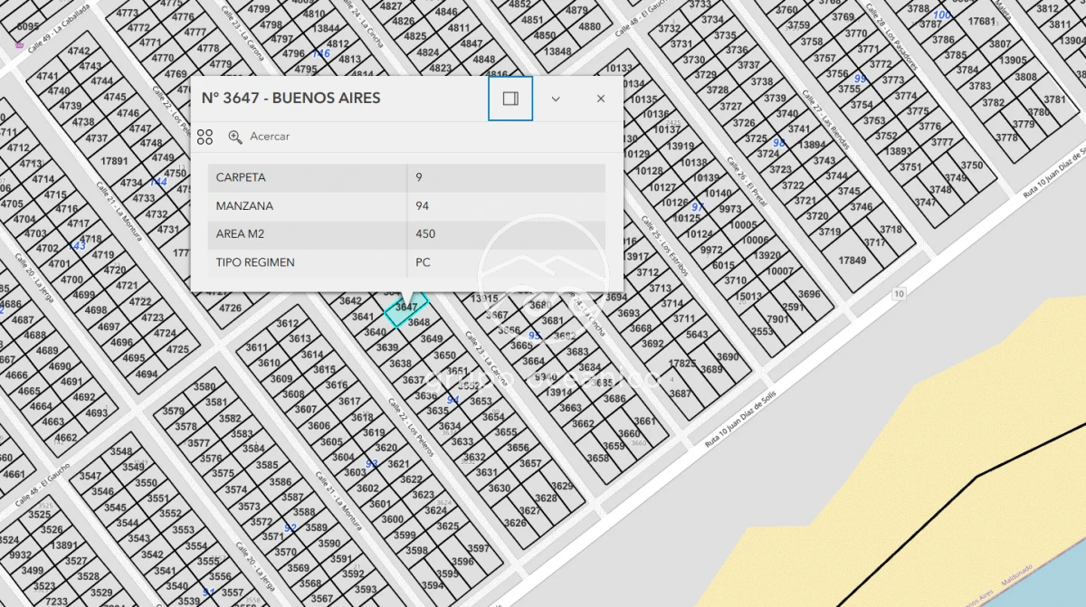 Terreno ID.6 - Terreno Balneario Buenos Aires a metros del mar 