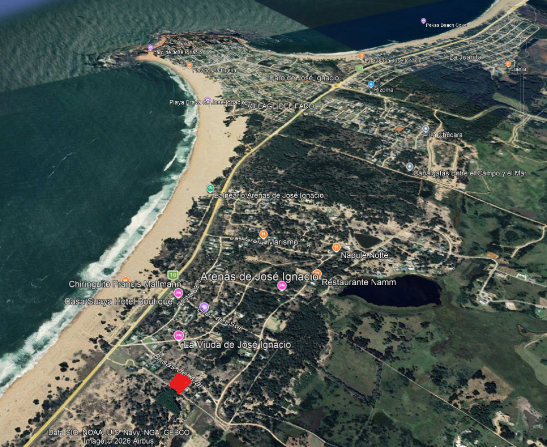 Terreno Arenas de José Ignacio con vista al mar