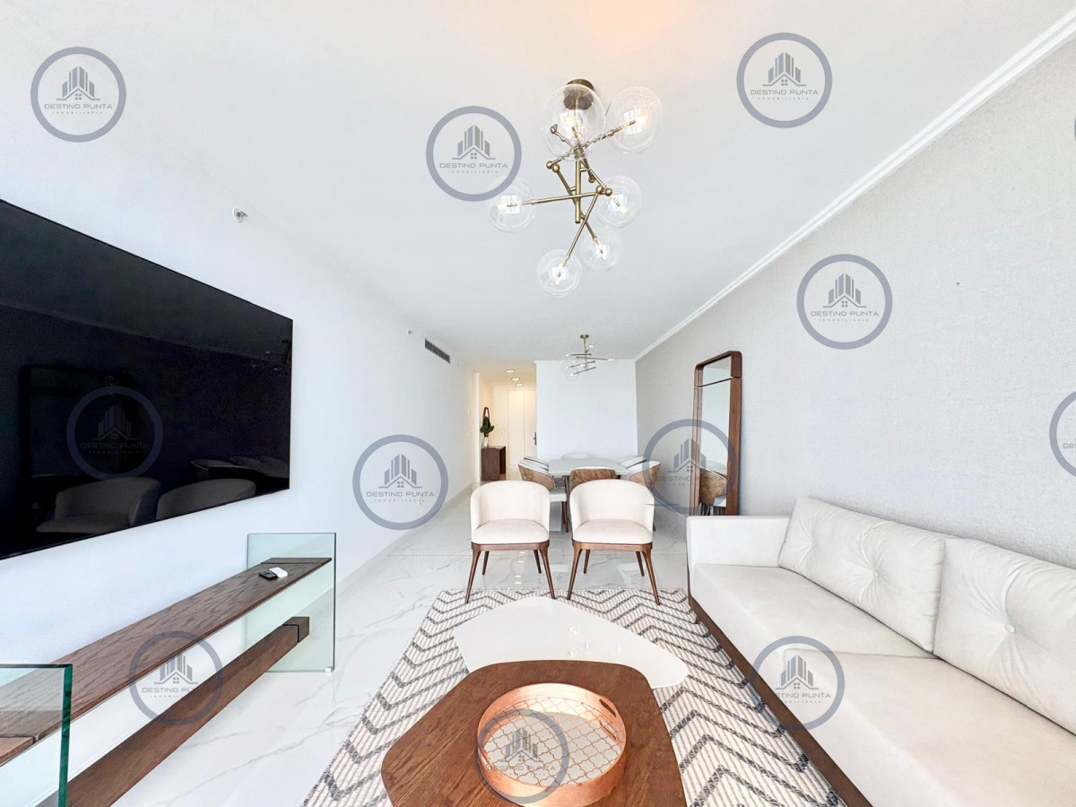 Apartamento en alquiler temporario, 3 Dormitorios, Mansa- Punta del Este — fotografía 2