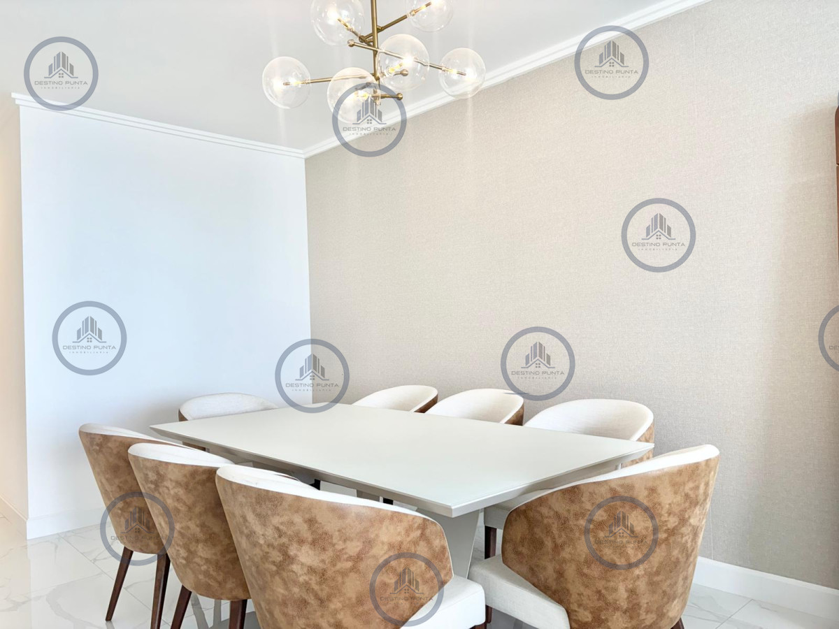 Apartamento en alquiler temporario, 3 Dormitorios, Mansa- Punta del Este — fotografía 4