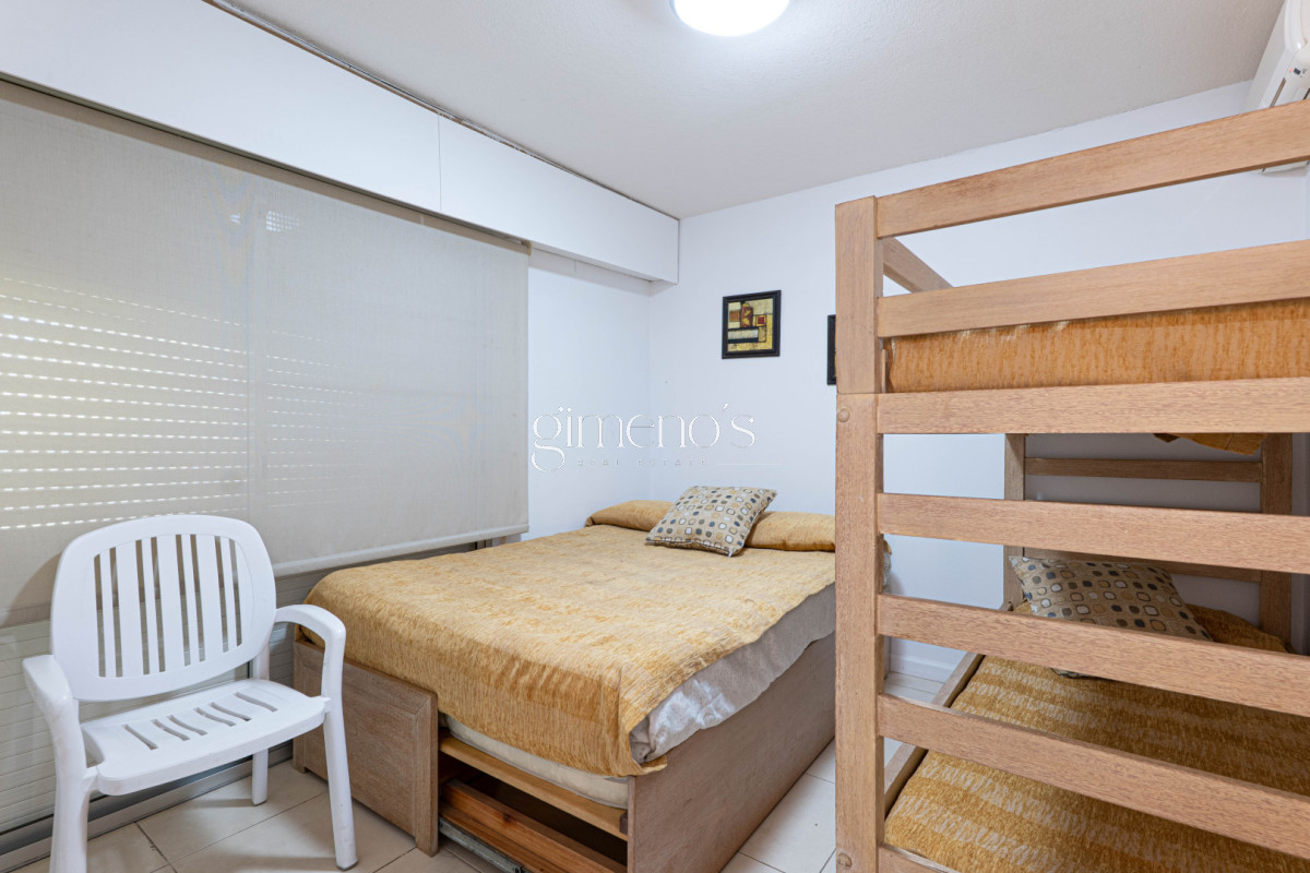 Apartamento ID.1141 - Apartamento en Venta 3 Dormitorios - Patio y Prrillero de uso exclusivo - Punta del Este - Playa Mansa