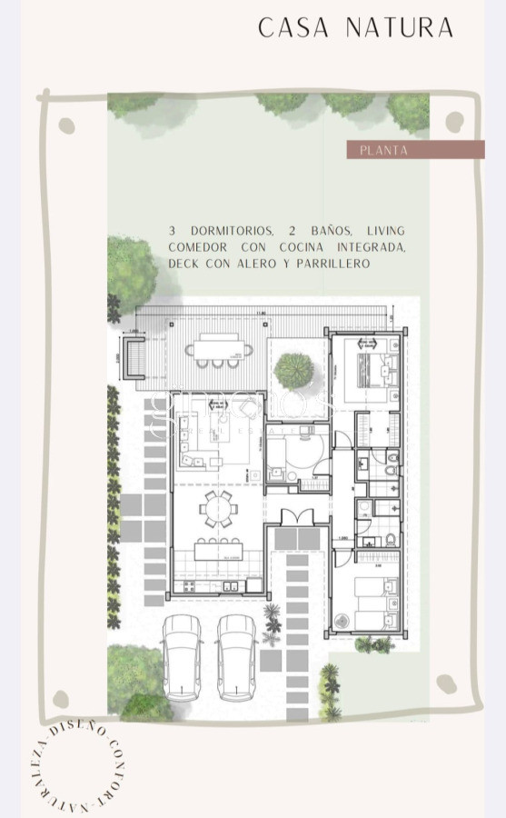 Casa ID.424 - Casa en Venta, de 3 Dormitorios, Minimalista - La Barra - Punta del Este 