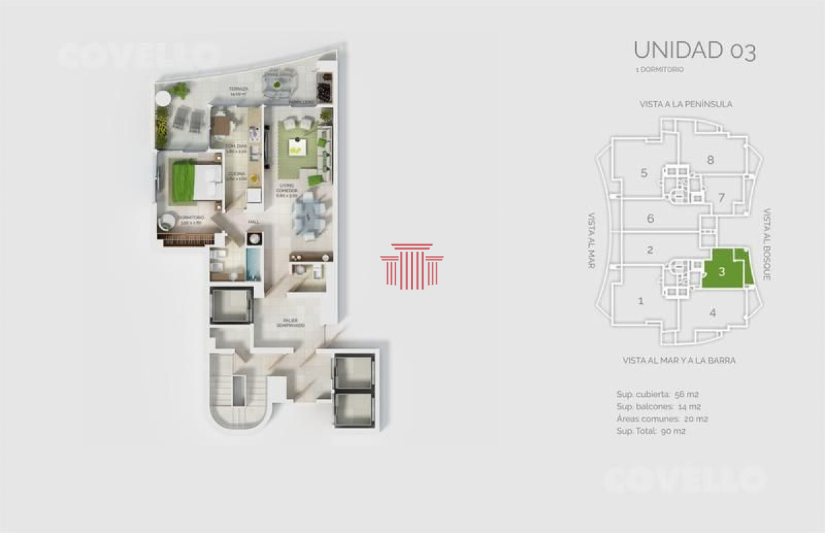 Apartamento ID.13960 - apartamento en venta punta del este 