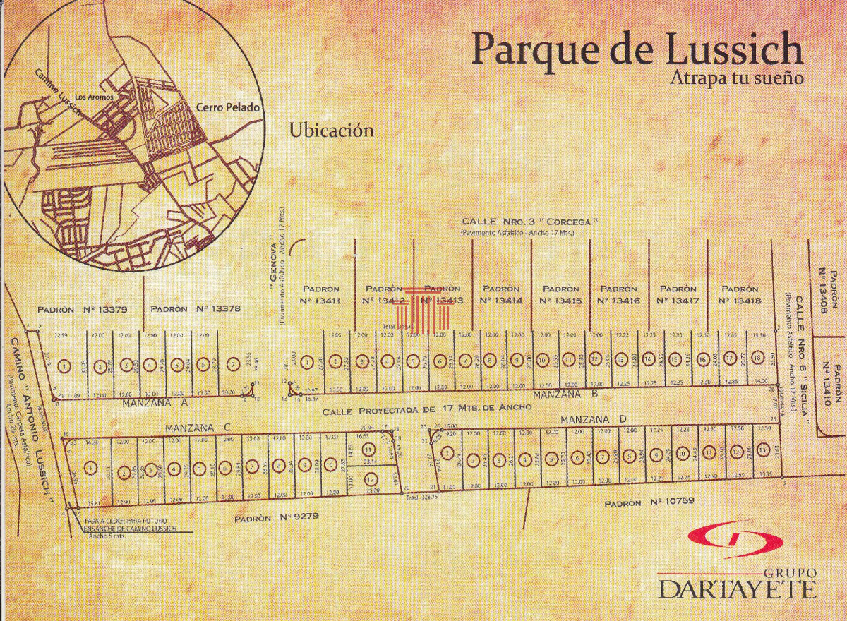 Terreno ID.13080 - Terreno en Maldonado , Parque de Lussich 