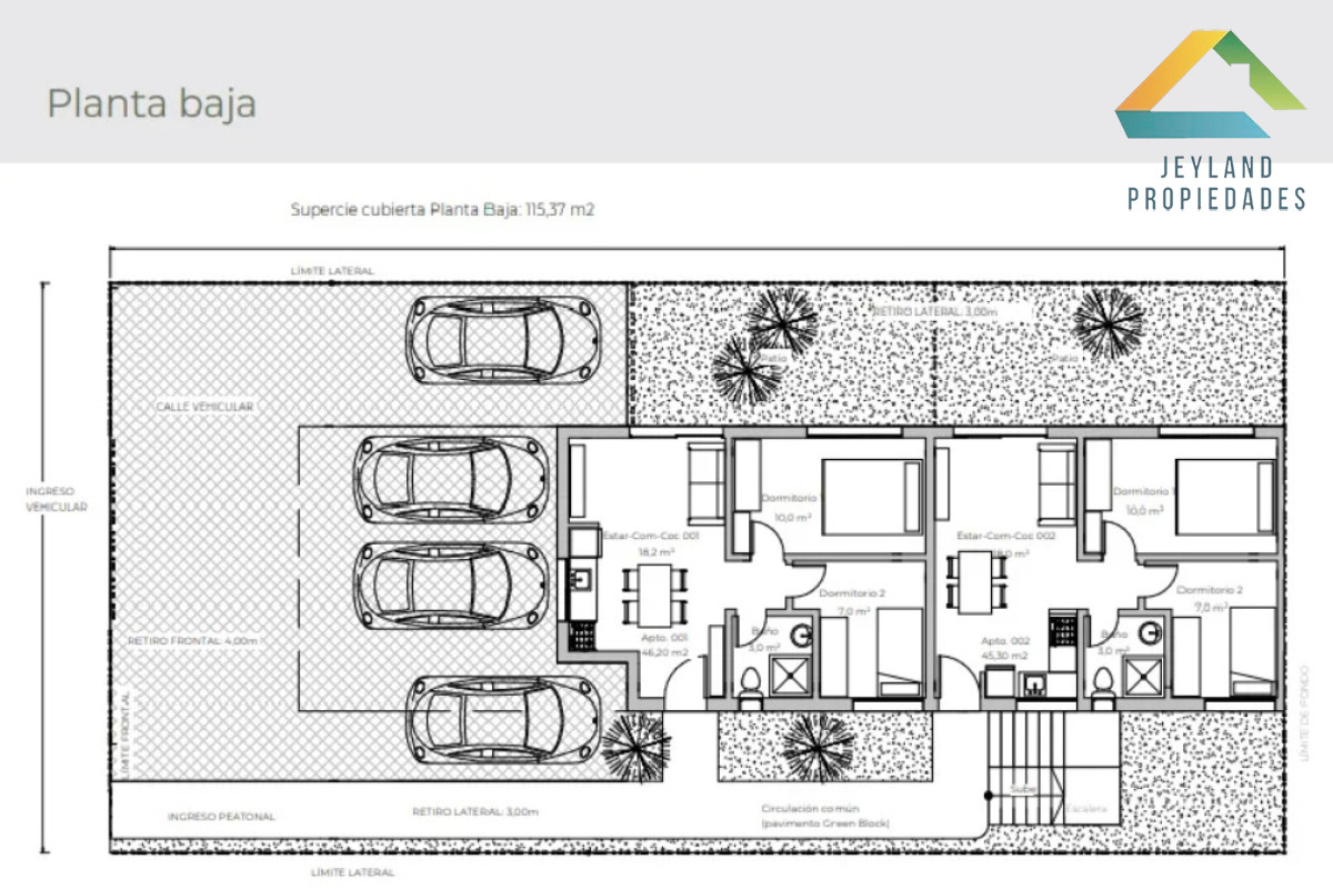 Apartamento ID.421 - Apartamento de 2 dormitorios en 4H 