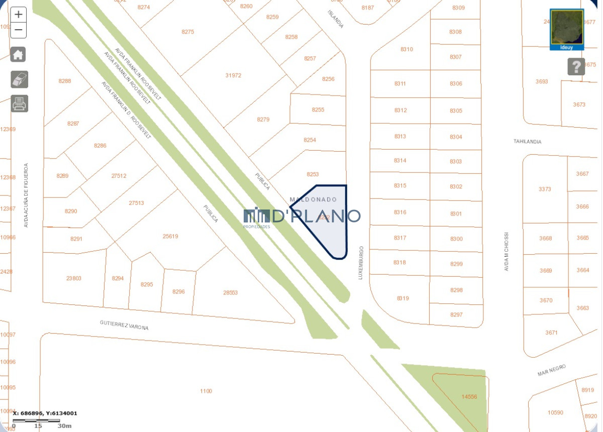 Terreno ID.149 - TERRENO EN ROOSEVELT
