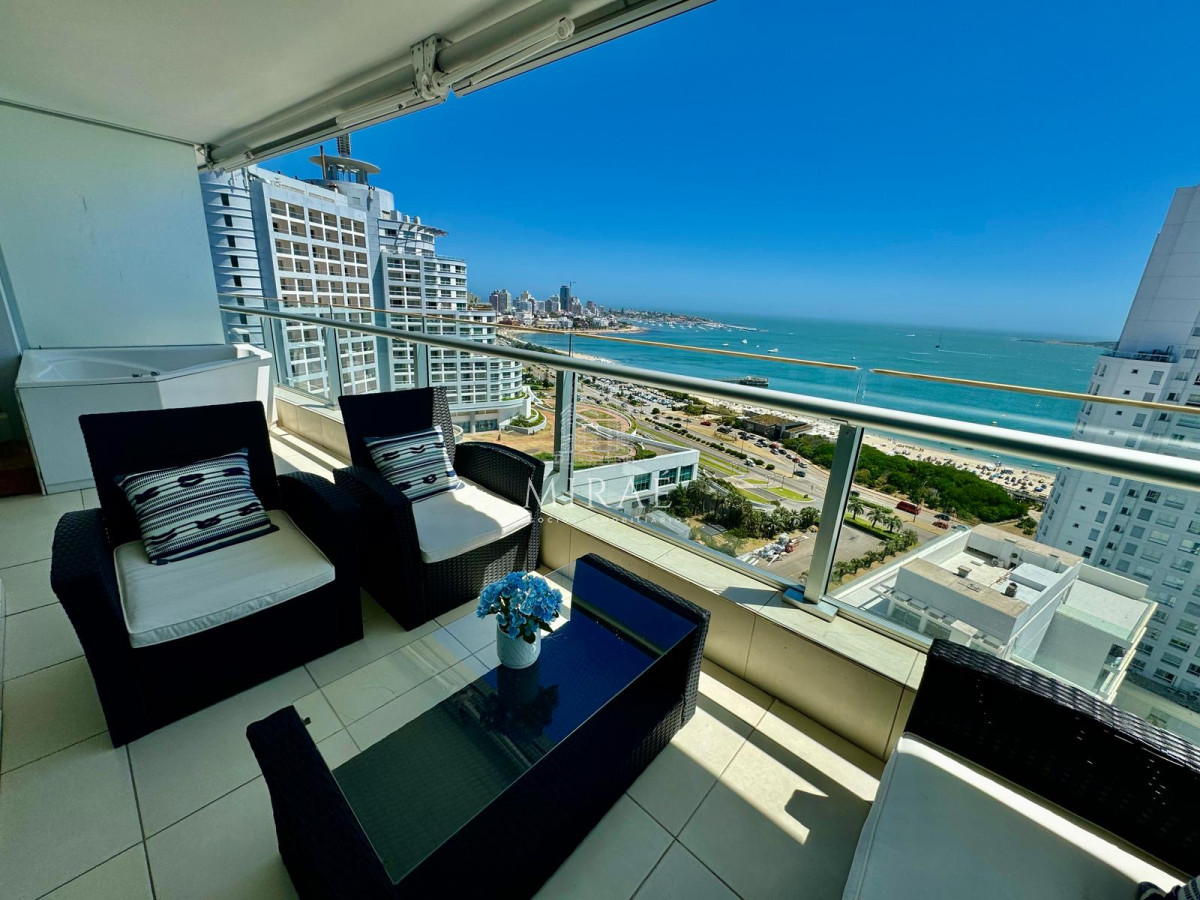 Apartamento ID.48 - Apartamento 2 dormitorio con vista al mar playa mansa 