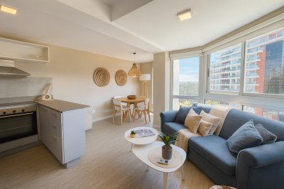 Apartamento 1 dormitorio 1 baño sobre Roosevelt 