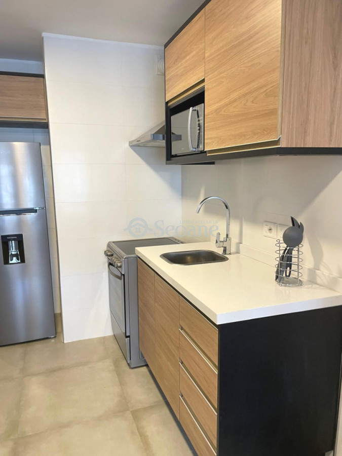 Apartamento ID.565 - Chucarro Y Av Brasil, al frente, con terraza, amoblado