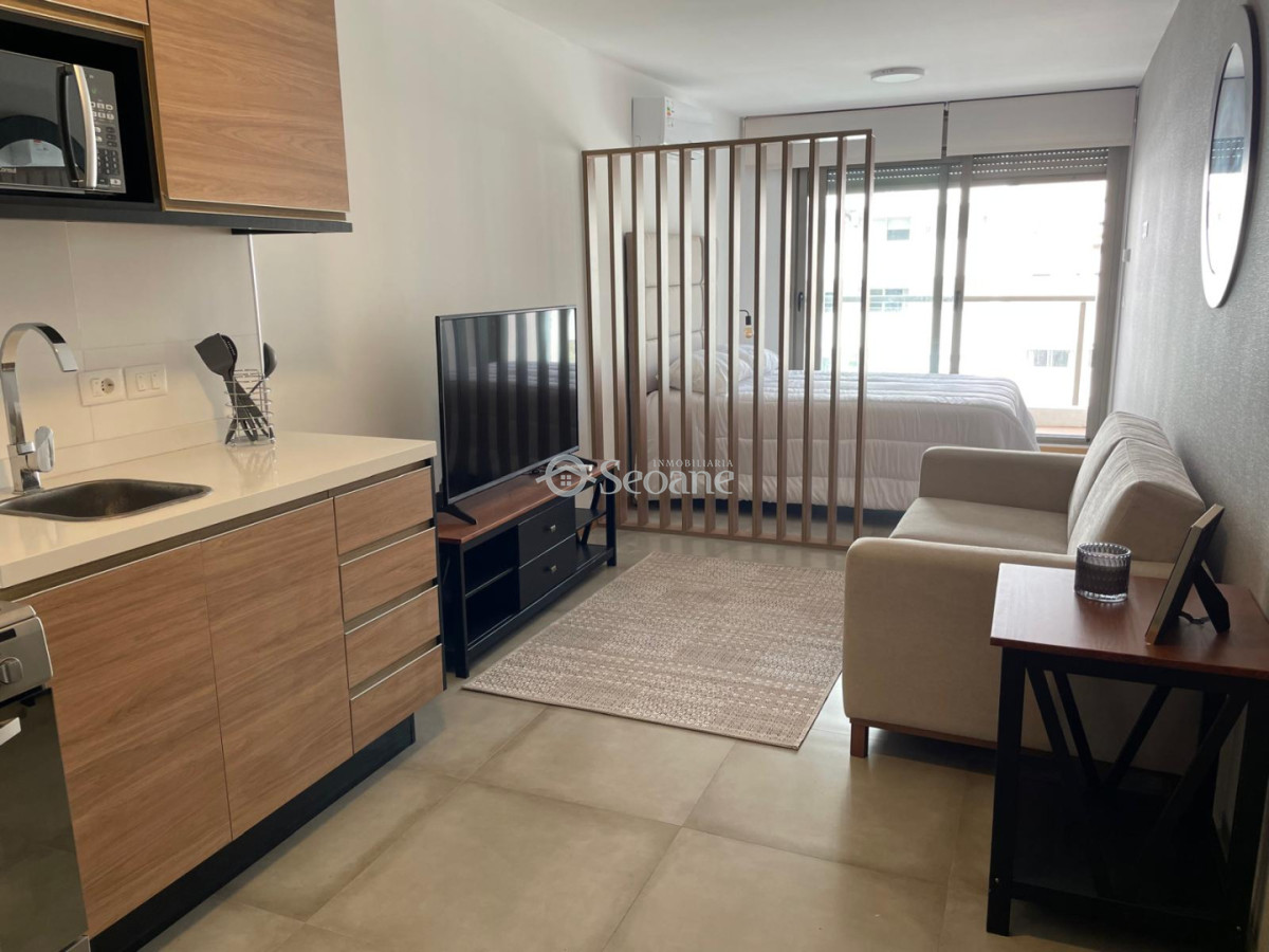 Apartamento ID.565 - Chucarro Y Av Brasil, al frente, con terraza, amoblado