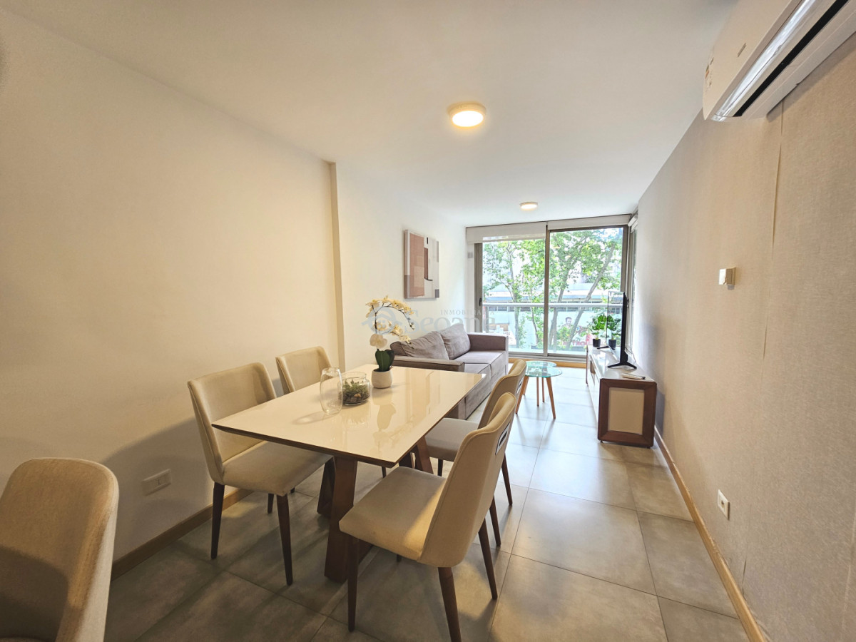 Apartamento ID.528 - Chucarro y Av Brasil, Amoblado, terraza al frente y garaje