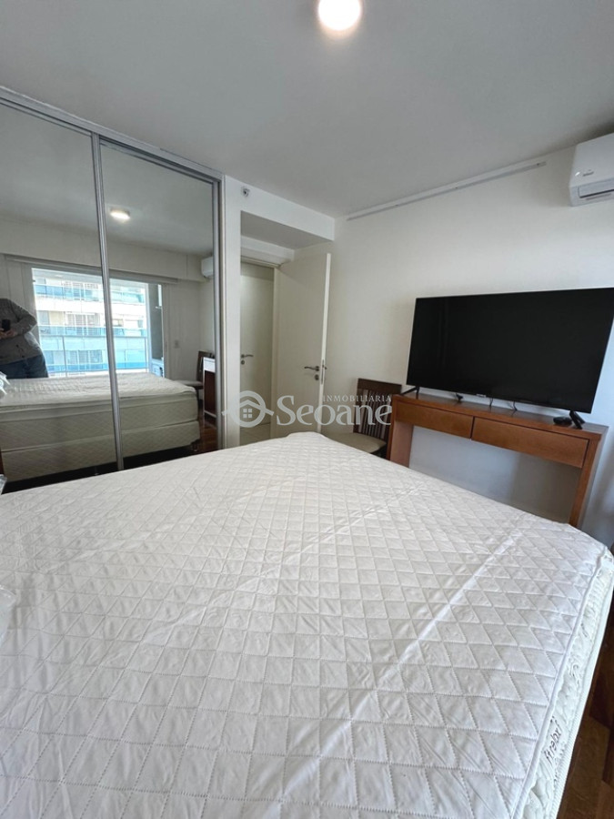 Apartamento ID.59 - Nuevo Precio -  Diamantis, Equipado, Vista Al Mar Y Parrillero, Piso Alto