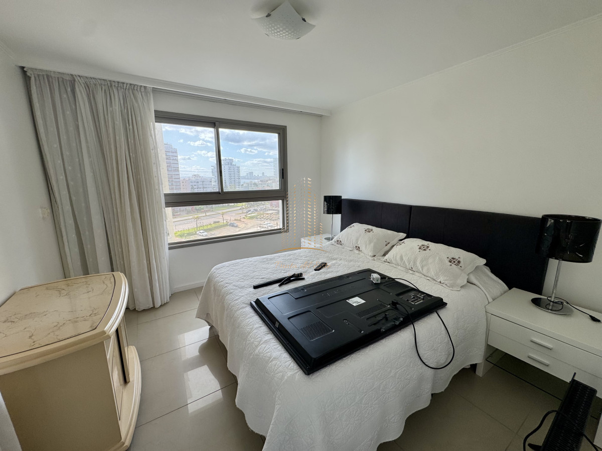 Apartamento ID.988 - Apartamento en Alquiler frente al mar full amenities , Punta del Este