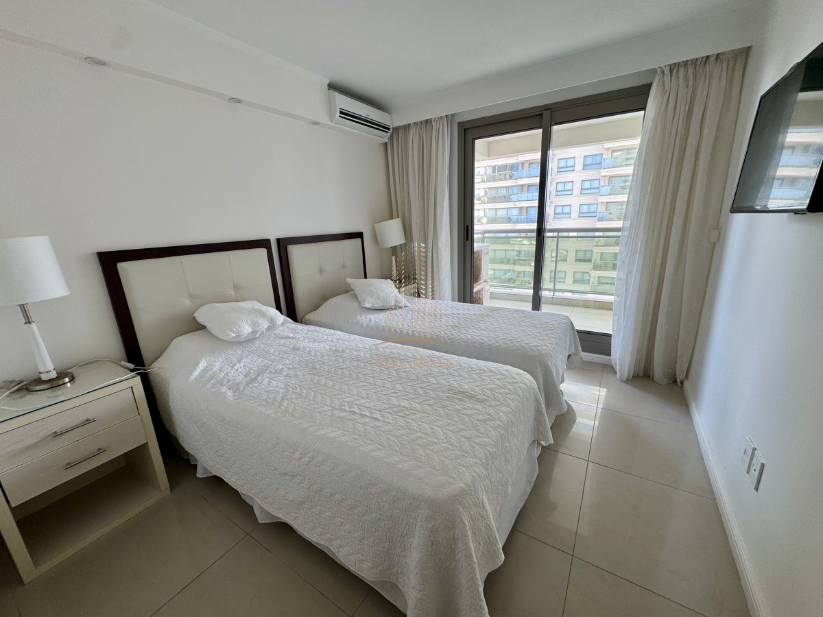 Apartamento ID.988 - Apartamento en Alquiler frente al mar full amenities , Punta del Este