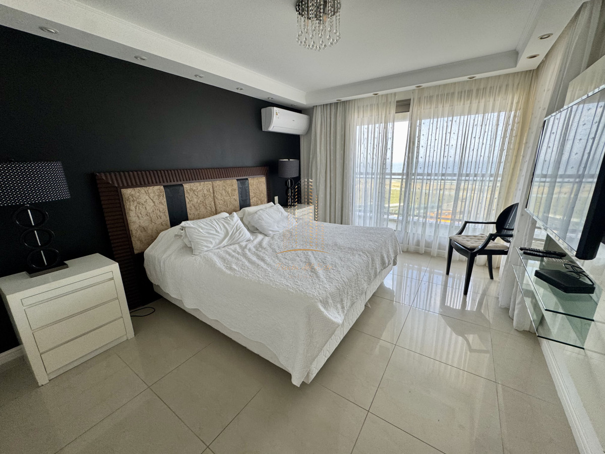 Apartamento ID.988 - Apartamento en Alquiler frente al mar full amenities , Punta del Este