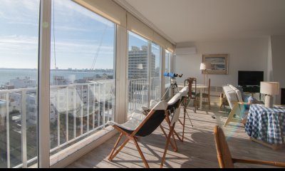 Hermoso apartamento con vista al mar