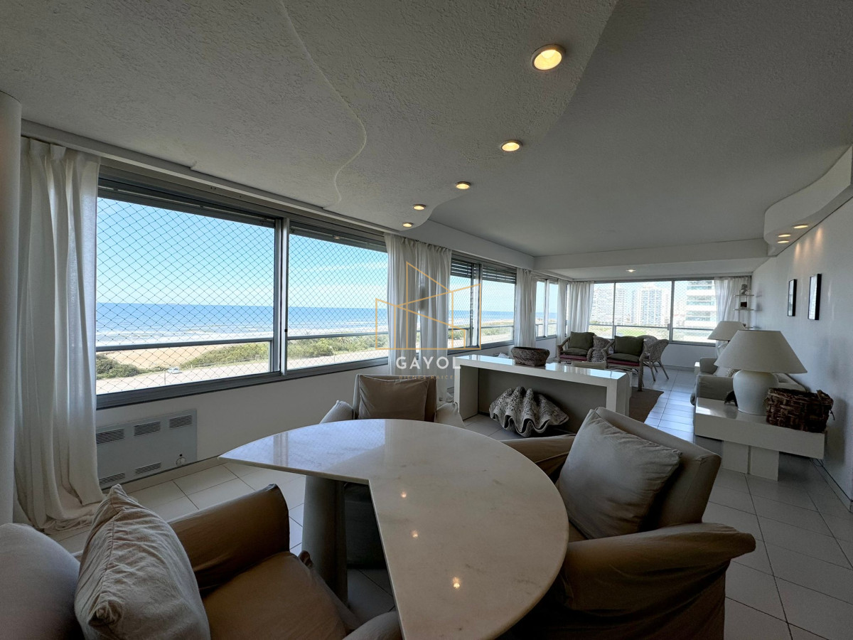 Apartamento ID.1025 - Alquiler de temporada 3 dormitorios y servicio Primera linea playa brava 