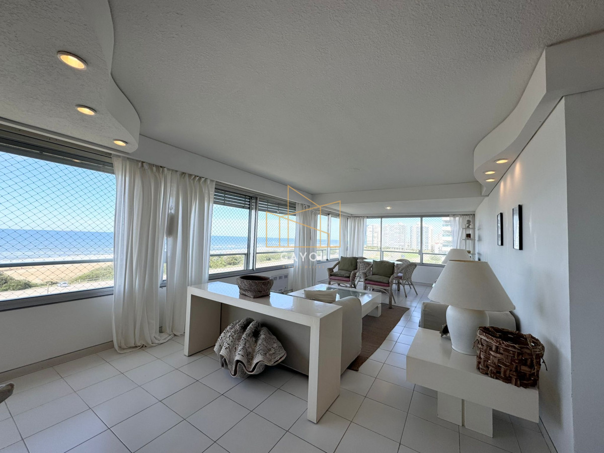 Apartamento ID.1025 - Alquiler de temporada 3 dormitorios y servicio Primera linea playa brava 