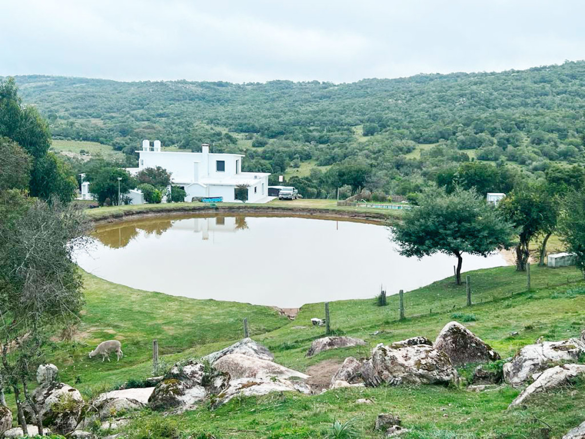 Campo de 254 hectáreas con residencia contemporánea en Maldonado