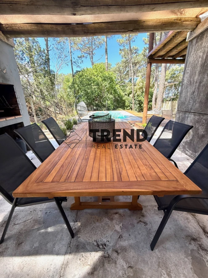 Casa ID.41 - Alquiler de Verano - Montoya, La Barra - 3 Dorm + Depencia y Piscina