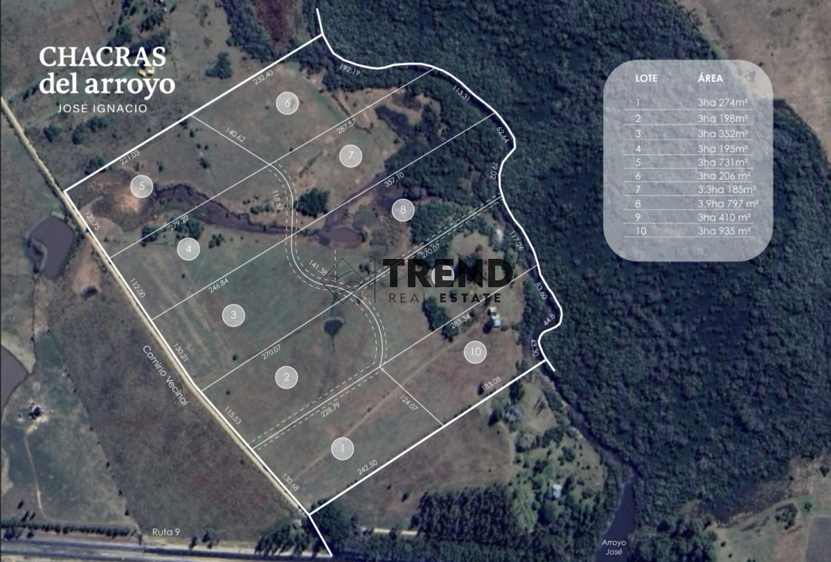 Chacra ID.46 - Chacra 5 Hectareas Jose Ignacio - Chacras del Arroyo