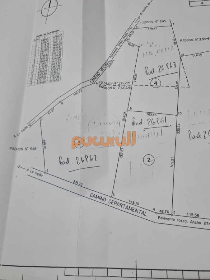 Se vende chacra en Lapataia