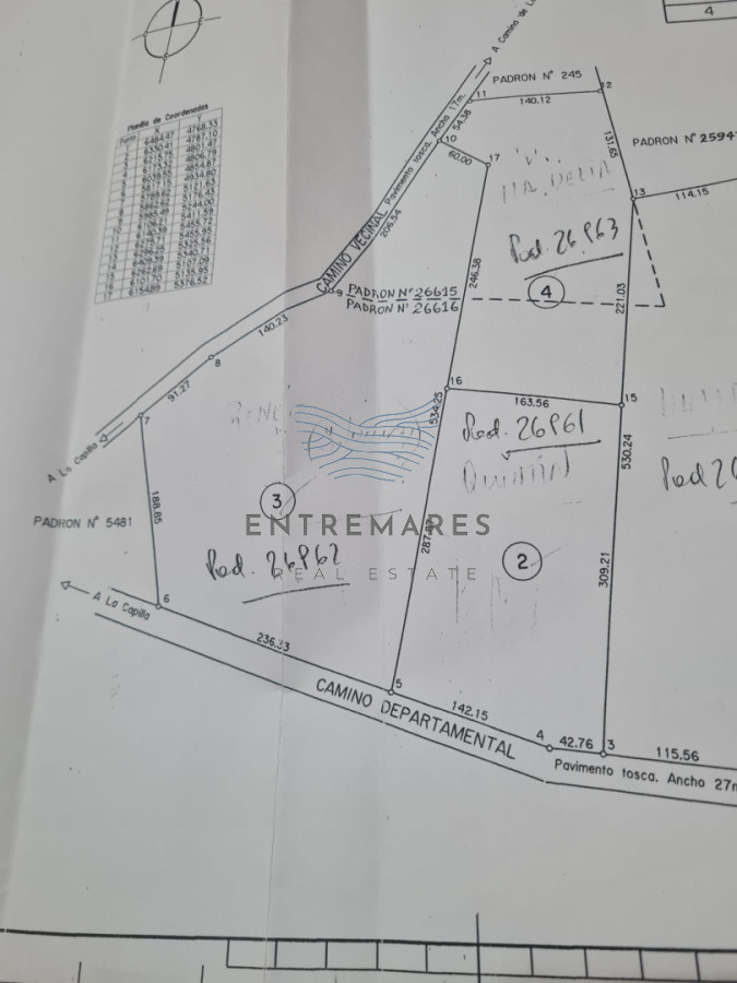 Chacra ID.526 - Se vende chacra en Lapataia