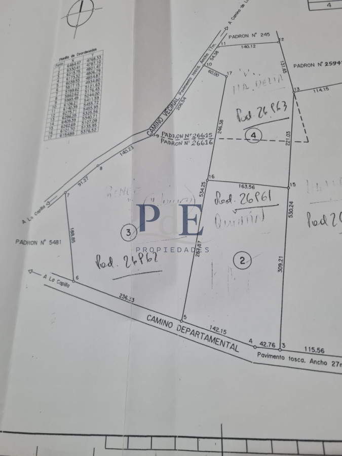 Chacra en Maldonado, Punta del Este. terreno de 6 m²