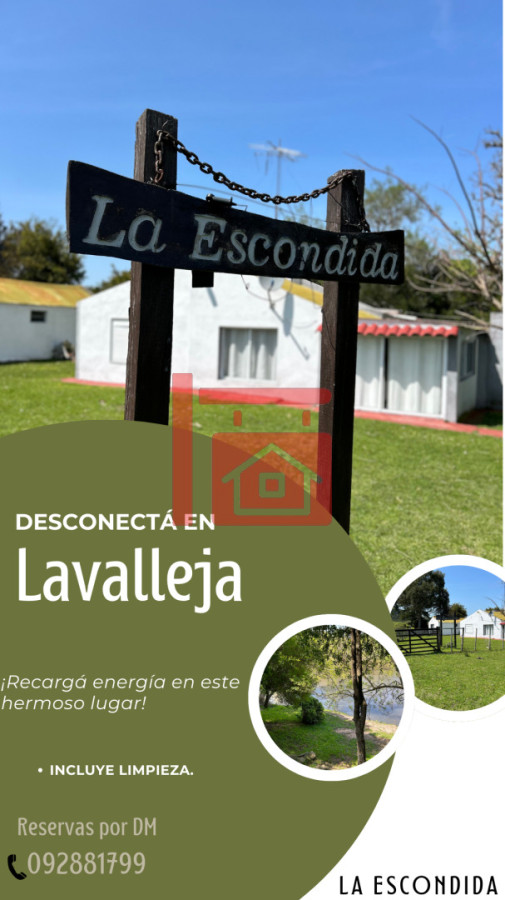 Chacra ID.30 - La Escondida, Chacra en Minas, Lavalleja, a orillas del Santa Lucía