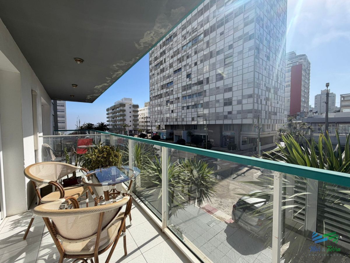 Apartamento ID.5896 - Apartamento de 1 dormitorio en Venta en Punta del este , Península , Bajos gastos a pasos del mar 