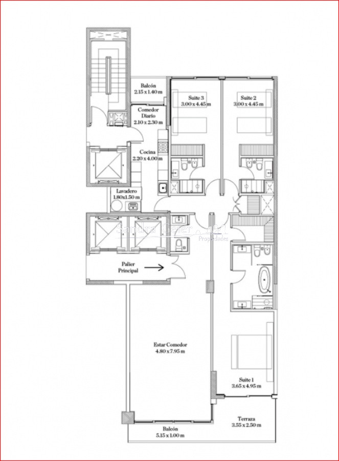 Apartamento ID.1864 - Le Parc III a Estrenar