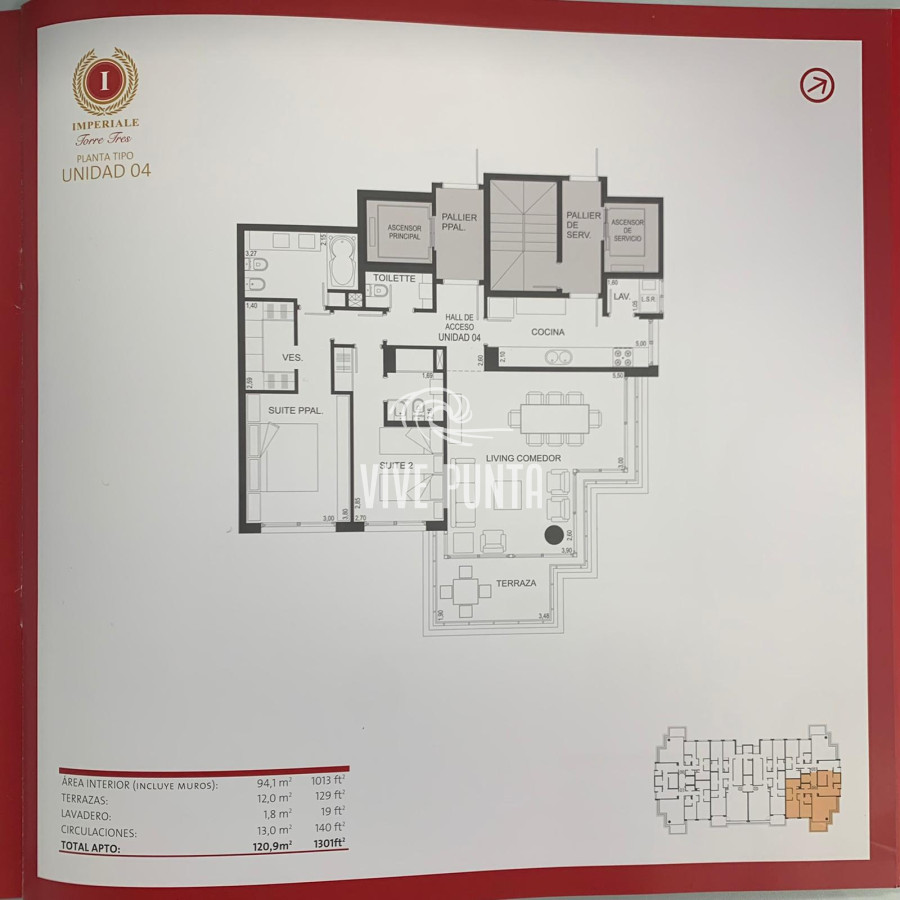 Apartamento ID.743 - Espectacular apartamento en torre de lujo