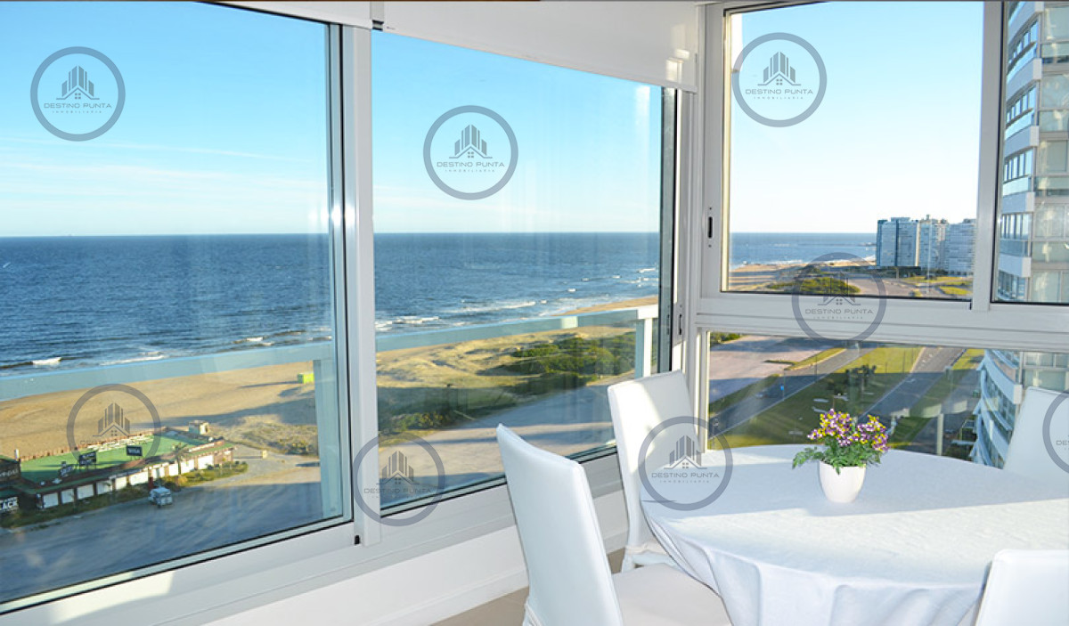 Apartamento ID.296 - Alquiler y venta de apartamento esquinero en Torre Le Parc II, Playa Brava, Punta del Este