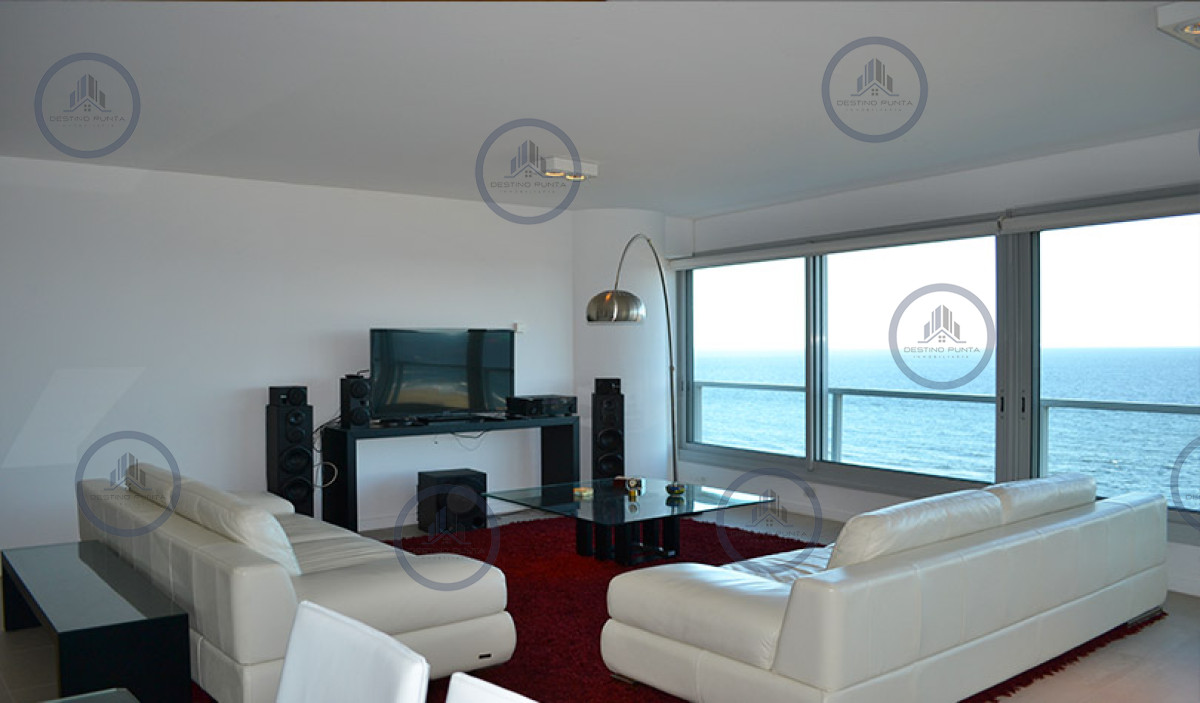 Apartamento ID.296 - Alquiler y venta de apartamento esquinero en Torre Le Parc II, Playa Brava, Punta del Este