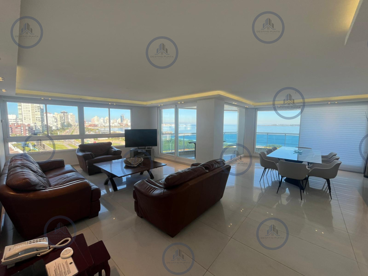 Apartamento ID.3310 - Apartamento de 3 dormitorios en Torre Millenium , Punta del este , Playa Mansa 