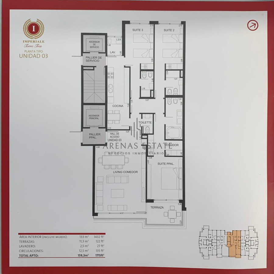 Apartamento ID.3692 - Apartamento en torre de lujo