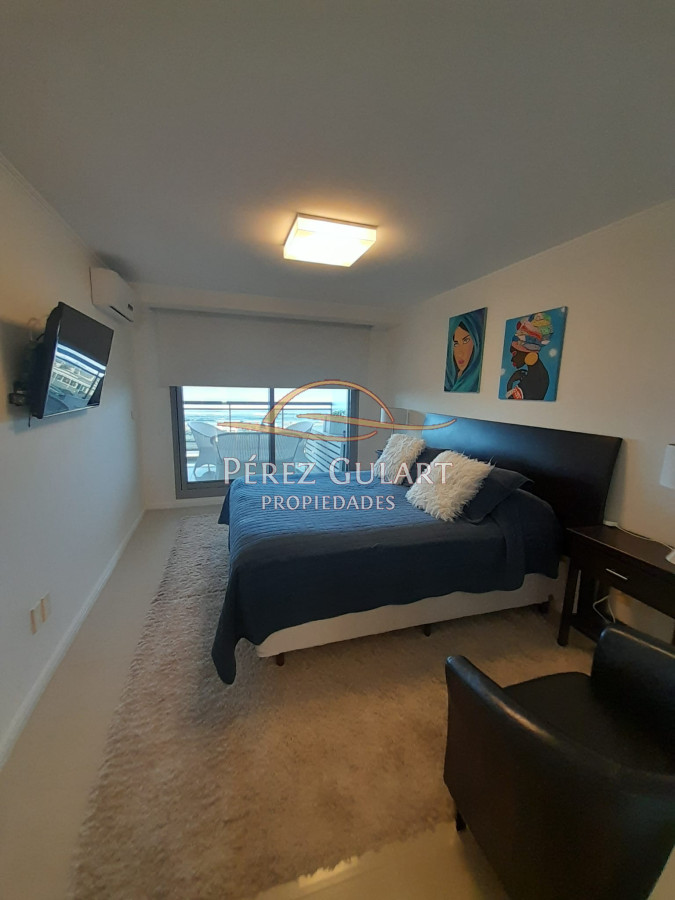 Apartamento ID.522 - Apartamento en Alquiler de 3 dormitorios en Punta del este , Torre Imperiale , Playa Mansa 