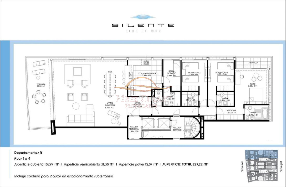 Apartamento ID.306 - Brava primera linea frente al mar