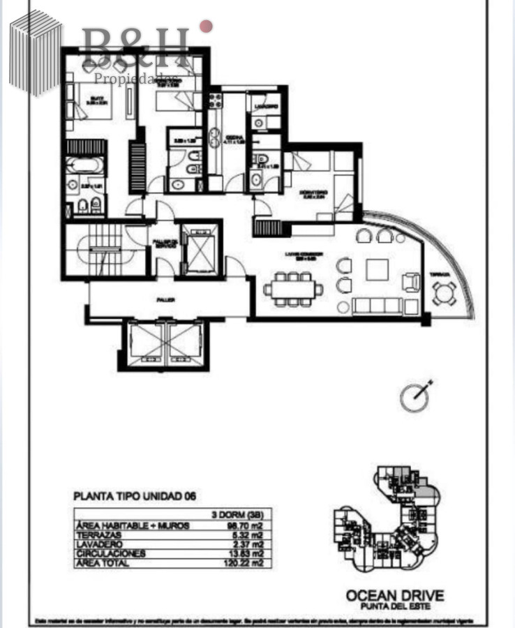 Apartamento ID.4454 - Apartamento en Roosevelt - Punta del Este