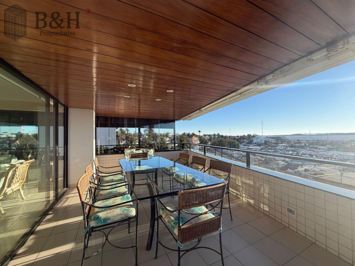 Apartamento ID.7377 - Apartamento en Venta de 3 Dormitorios en Punta del este , Puerto , Península , Edificio Portofino