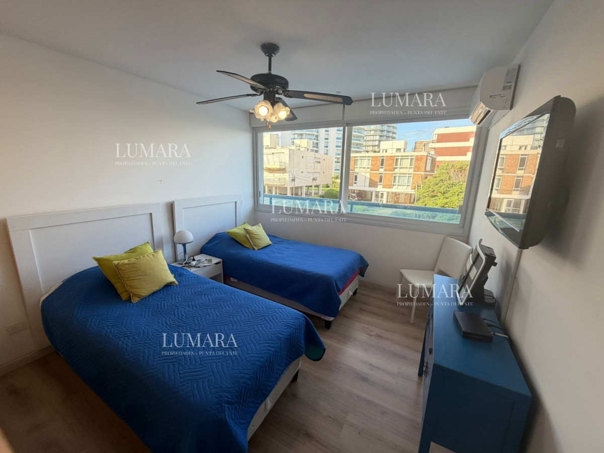 Apartamento ID.3084 - Apartamento en venta de 3 dormitorios en Punta del este , Playa brava , 