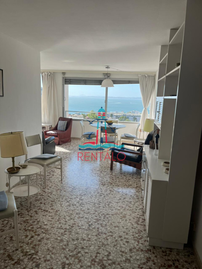 Apartamento ID.590 - Apartamento de 2 dormitorios en Gorlero , Vista al Mar , Punta del este 