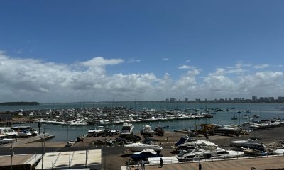 Frente al puerto soñada vista